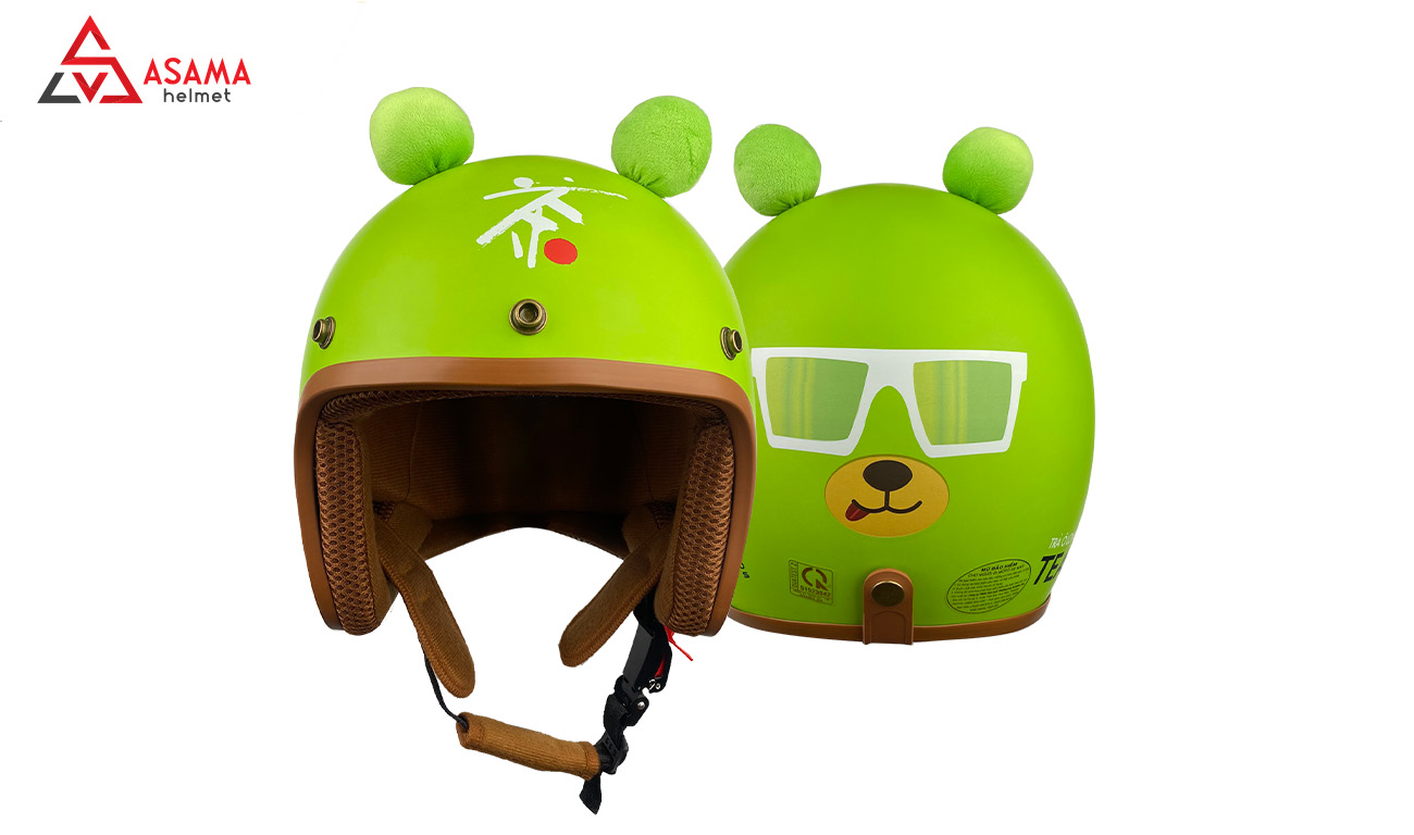 Mũ 3/4 tai gấu cute cho nữ