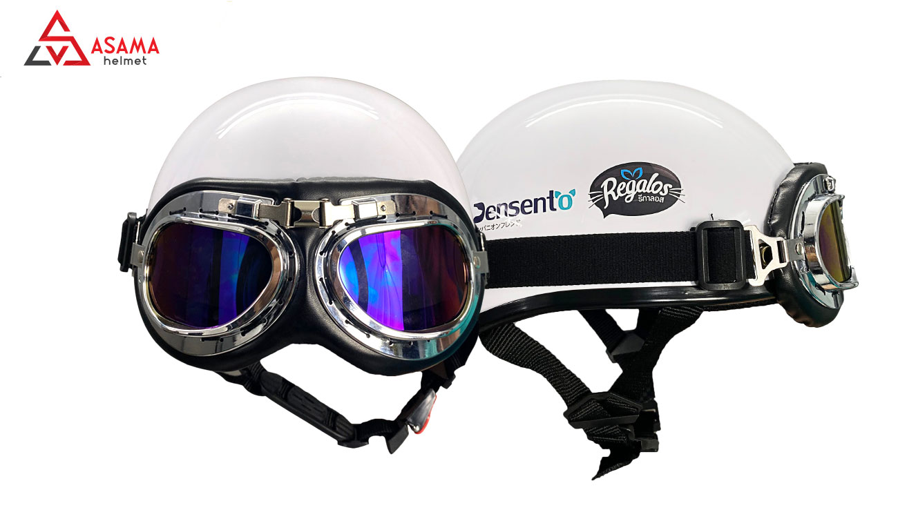 ASAMA nhận in logo nón phi công theo yêu cầu