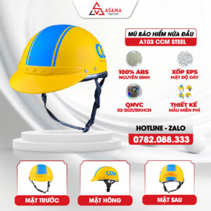Mũ bảo hiểm nửa đầu A103 CCM Steel