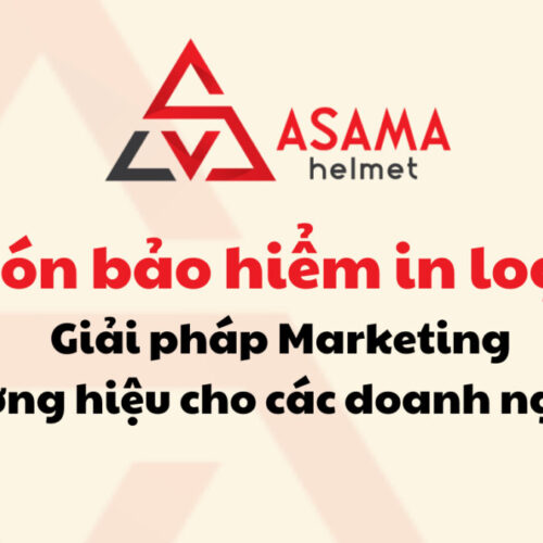 Tạo điểm nhấn thương hiệu với nón bảo hiểm in logo quảng cáo
