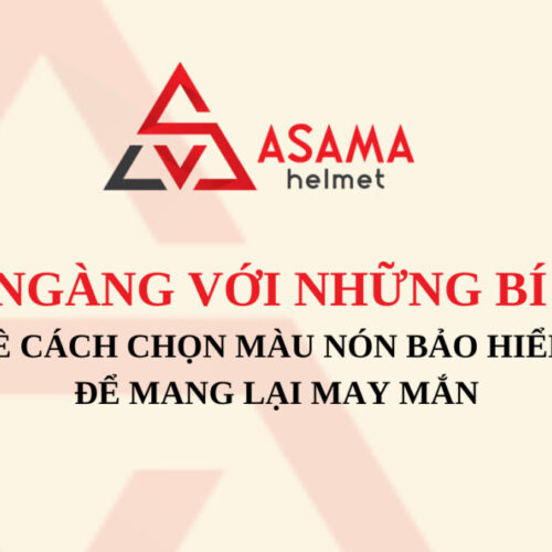 Bí mật về cách chọn màu nón bảo hiểm mang lại may mắn năm 2025