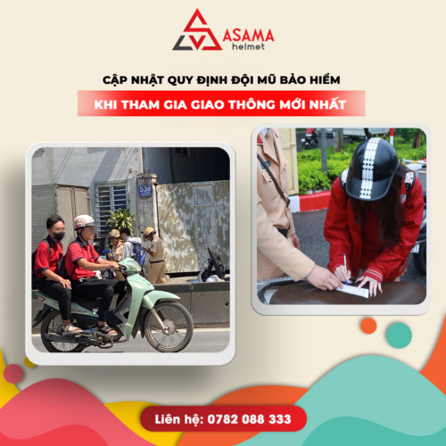 Cập nhật quy định đội mũ bảo hiểm khi tham gia giao thông mới nhất