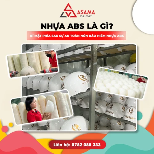 Nhựa ABS Là Gì? Bí Mật Phía Sau Sự An Toàn Nón Bảo Hiểm Nhựa ABS