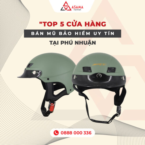 Top 5 cửa hàng bán mũ bảo hiểm Phú Nhuận uy tín