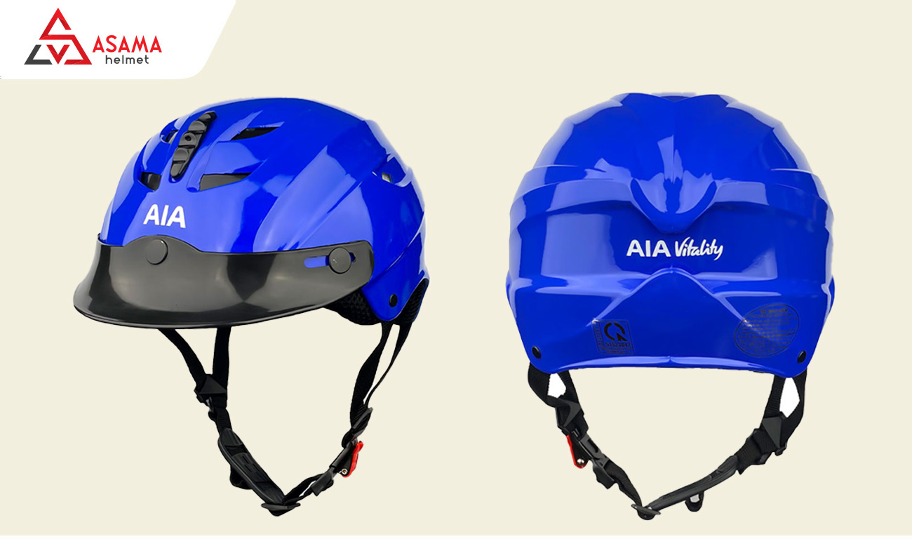 Kiểu nón bảo hiểm 1/2 đầu in logo