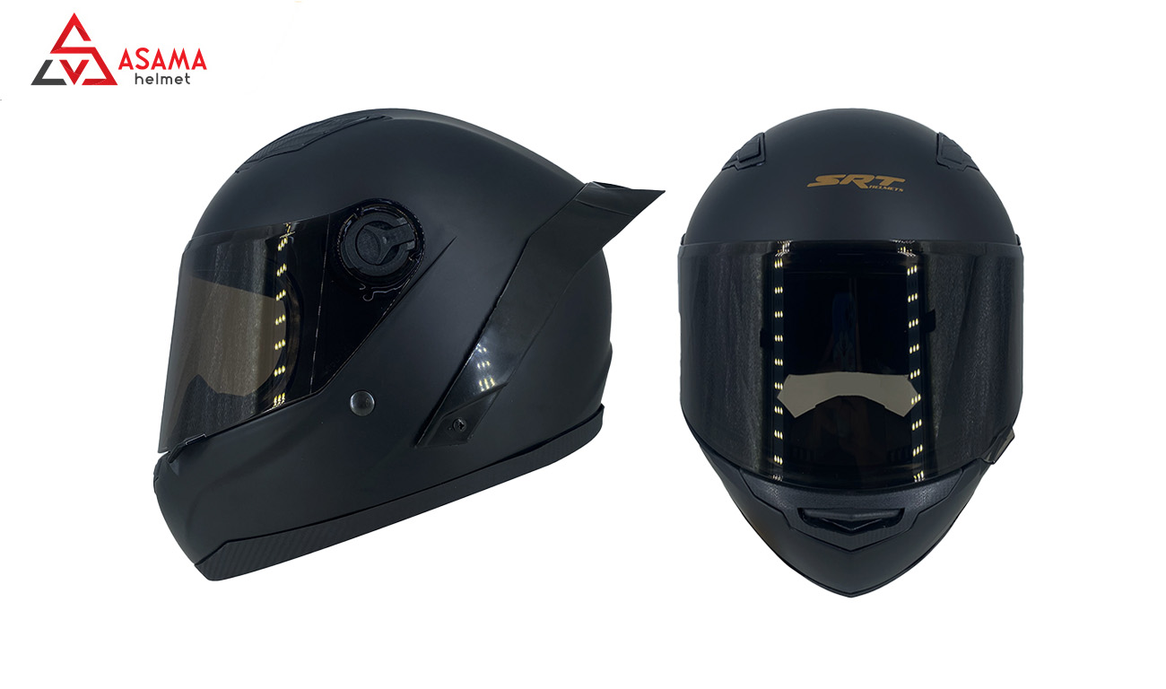 Mẫu nón bảo hiểm fullface in logo cao cấp