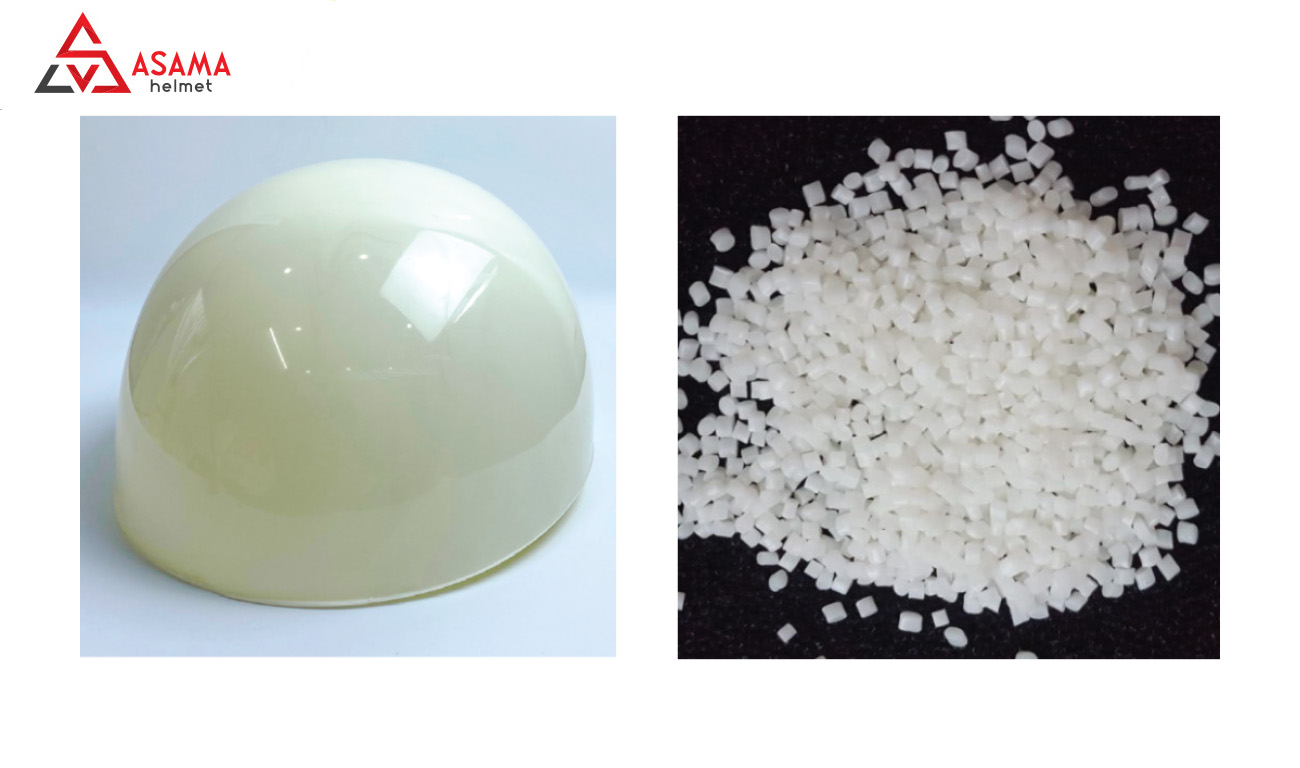 Phôi nhựa và hạt nhựa ABS nguyên sinh làm nón in logo