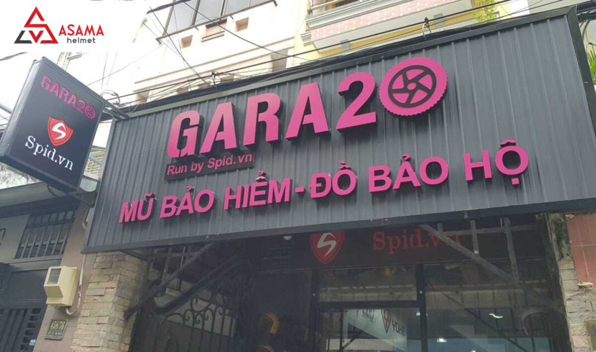GARA 20 là một trong những cửa hàng bán mũ bảo hiểm nổi tiếng hàng đầu 