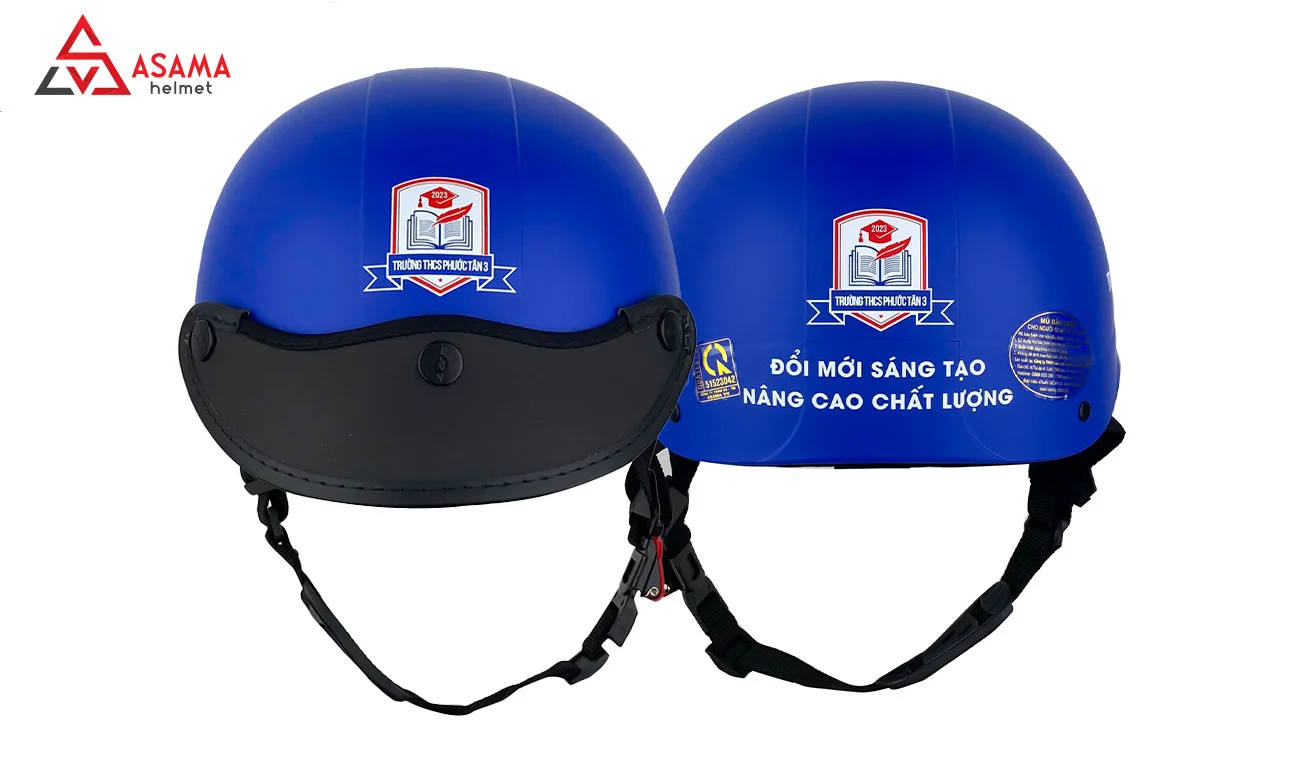 Logo in mặt trước, mặt sau, cùng slogan rõ ràng và sắc nét