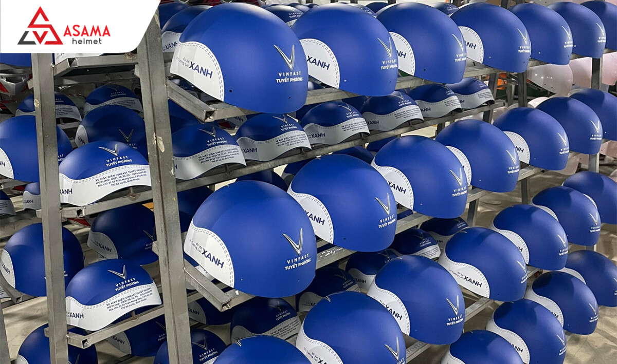 ASAMA nhận đặt sản xuất nón bảo hiểm số lượng lớn, tối thiểu từ 50 cái
