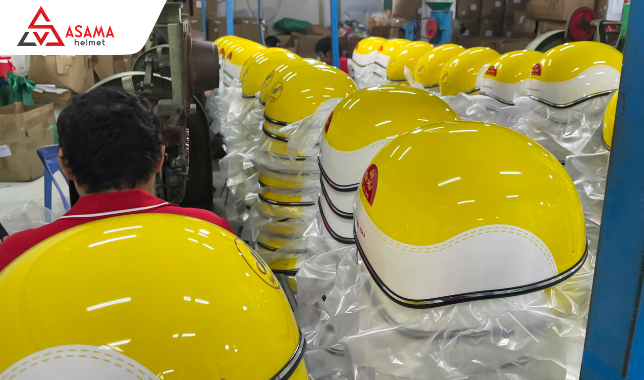 Mũ bảo hiểm thương hiệu Gas Duy Phát