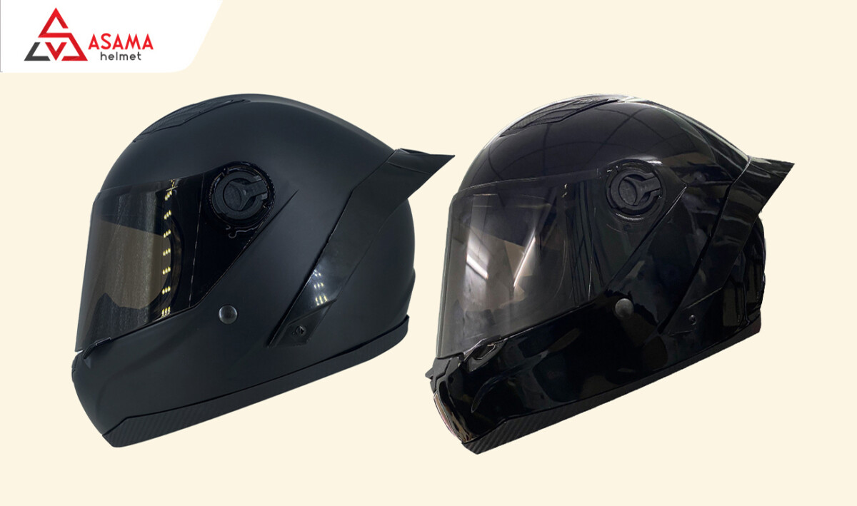 Mũ bảo hiểm fullface có thiết kế bao phủ toàn bộ đầu người dùng giúp bảo vệ an toàn tối đa
