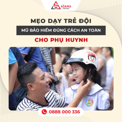 Dạy trẻ đội mũ bảo hiểm đúng cách: 6 bước phụ huynh nên làm