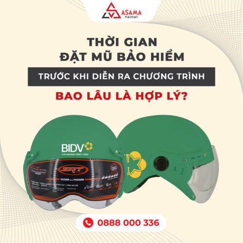 Thời Gian Đặt Mũ Bảo Hiểm: Nên Đặt Trước Sự Kiện Bao Lâu Hợp Lý?