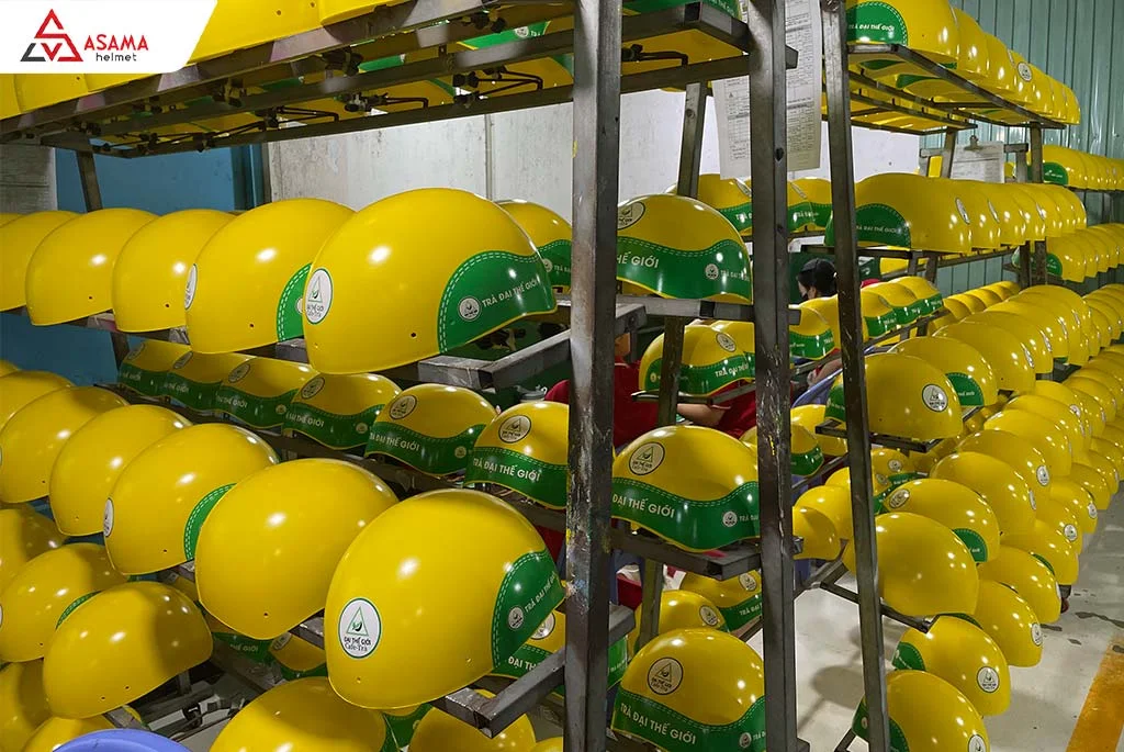 Sản xuất nón bảo hiểm thương hiệu số lượng lớn uy tín tại ASAMA Helmet