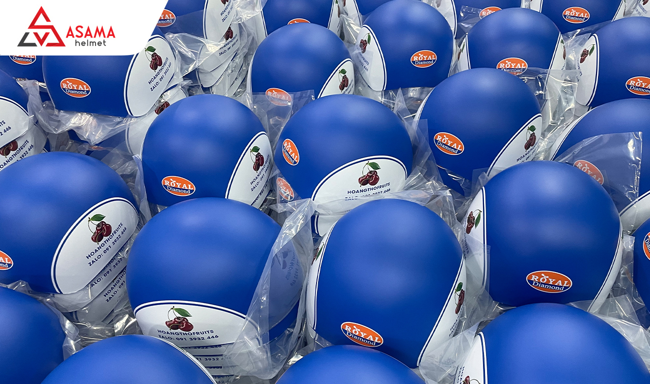 Xưởng ASAMA Helmet nhận sản xuất và giao hàng tất cả các phường xã ở Đà Nẵng