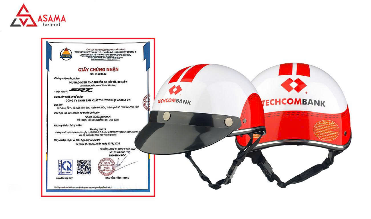 Mũ bảo hiểm từ ASAMA Helmet đạt chứng nhận chất lượng an toàn