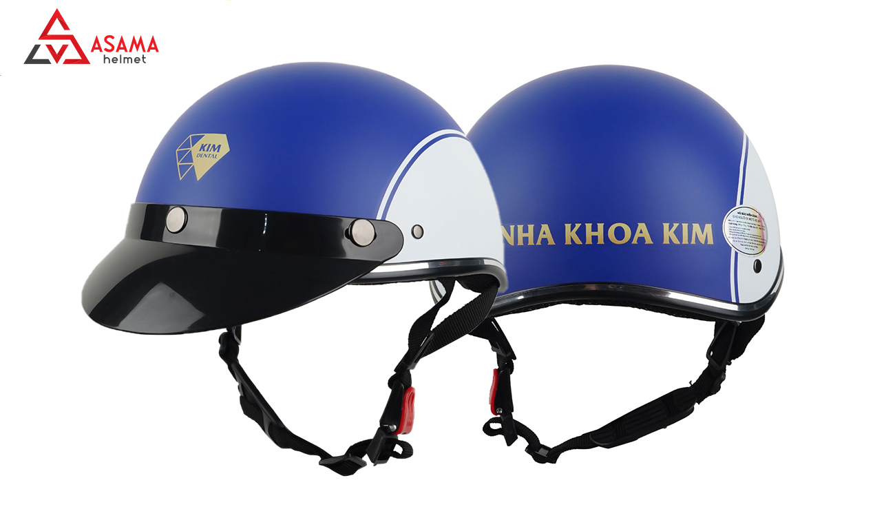 Nón bảo hiểm in logo Long An cho nha khoa