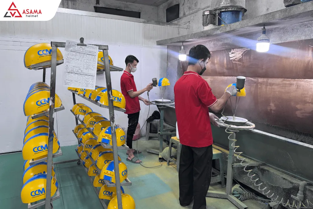 Quy trình sản xuất mũ bảo hiểm quà tặng công ty ở Quận 3 TPHCM chuyên nghiệp