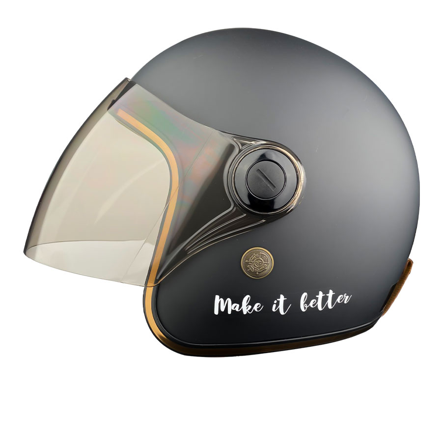 Mặt bên hông nón Keizu