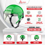 Mũ bảo hiểm nửa đầu có kính A105 The Pizza Company