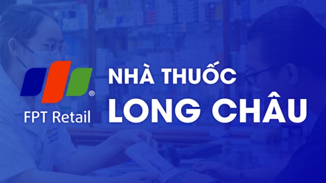 Logo Long Châu được thiết kế sắc nét, nổi bật và thu hút