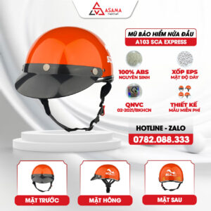 Mũ bảo hiểm nửa đầu A103 SCA Express