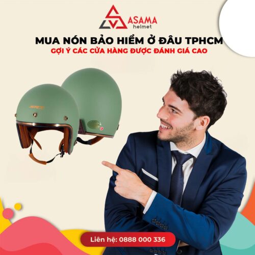 Mua nón bảo hiểm ở đâu TPHCM? Gợi ý các cửa hàng được đánh giá cao