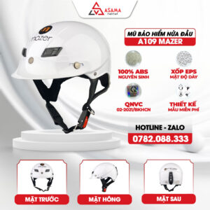 Mũ bảo hiểm nửa đầu A109 Mazer