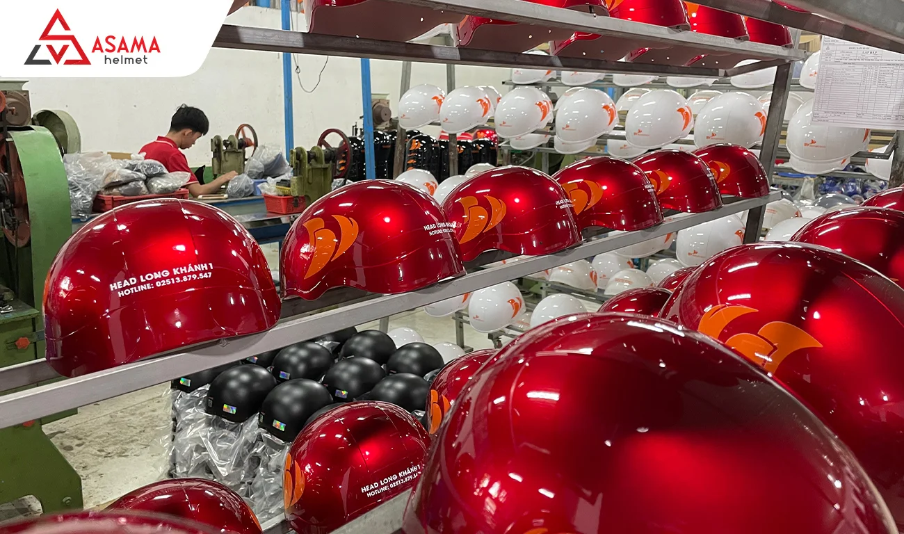 Đặt nón bảo hiểm tại xưởng trực tiếp mang lại nhiều lợi ích cho doanh nghiệp