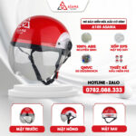Mũ bảo hiểm nửa đầu có kính A105 ASAMA