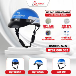 Mũ bảo hiểm nửa đầu A103 Kolmar Global