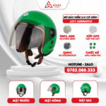 Mũ bảo hiểm 3/4 có kính A317 Agrimatco