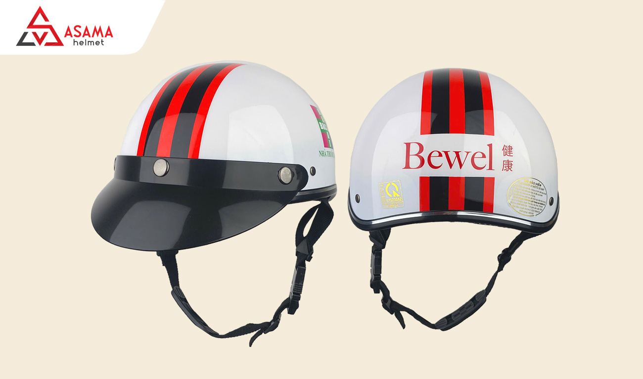 Nón bảo hiểm in logo giúp doanh nghiệp tăng nhận diện thương hiệu hiệu quả