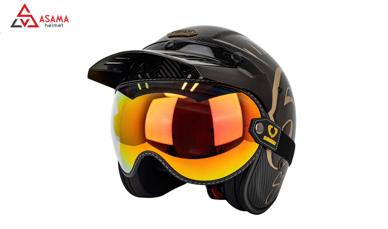 Kính bảo hiểm 7 màu nón 3/4