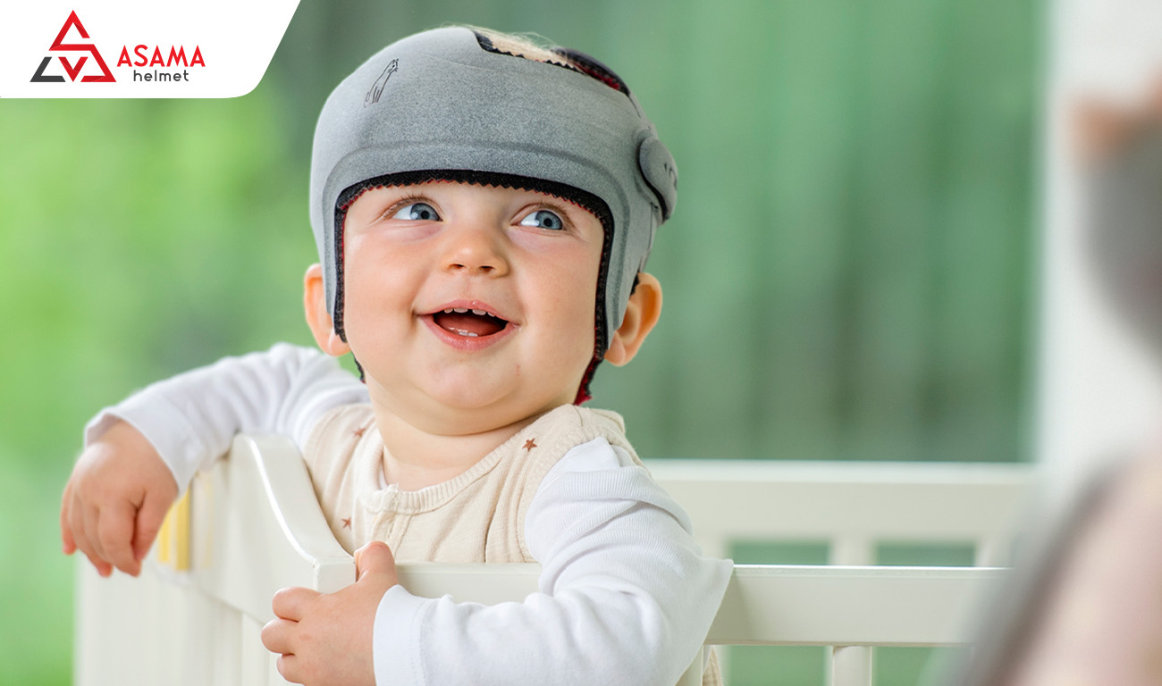 Nón bảo hộ em bé giai đoạn tập bò, tập đi mang lại nhiều ưu điểm