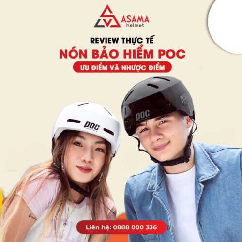 Nón POC là gì? Giá bao nhiêu? Đội nón bảo hiểm POC có bị phạt không?