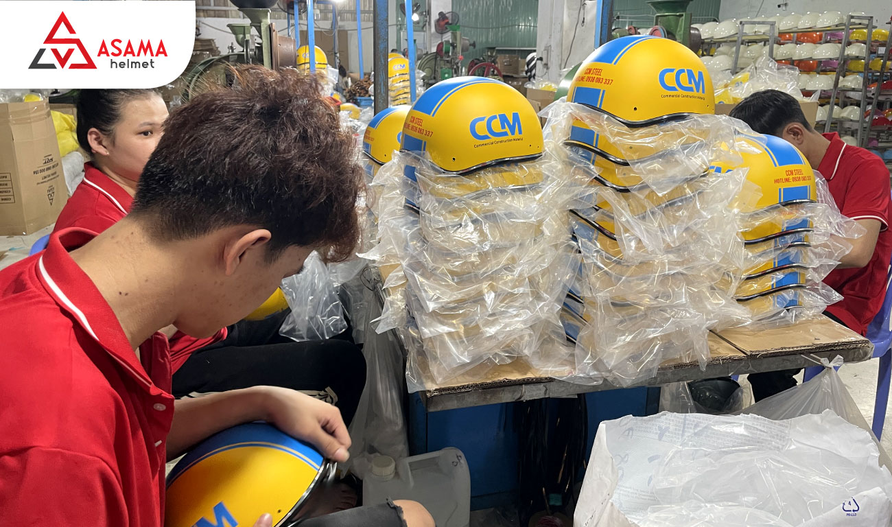 Xưởng nón bảo hiểm ASAMA Helmet đồng hành cùng quý doanh nghiệp