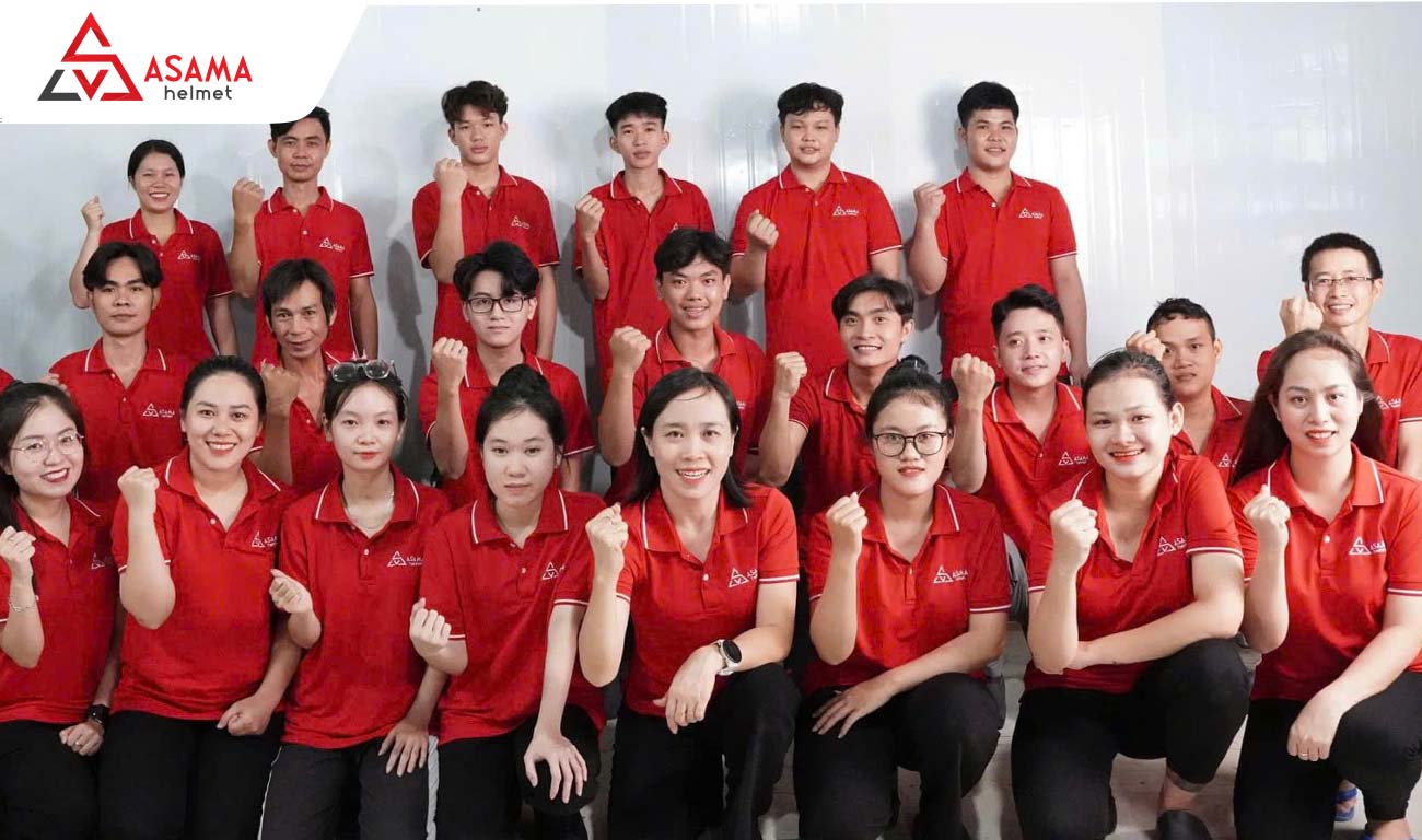 Đội ngũ ASAMA Helmet giàu kinh nghiệm, đầy tâm huyết