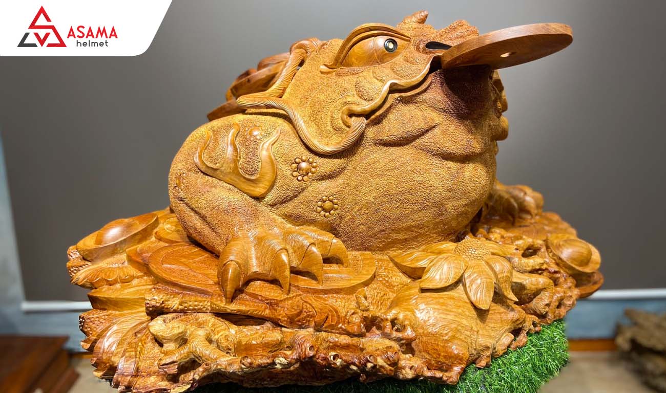 Tượng thiềm thừ chiêu tài, sung túc cho gia chủ