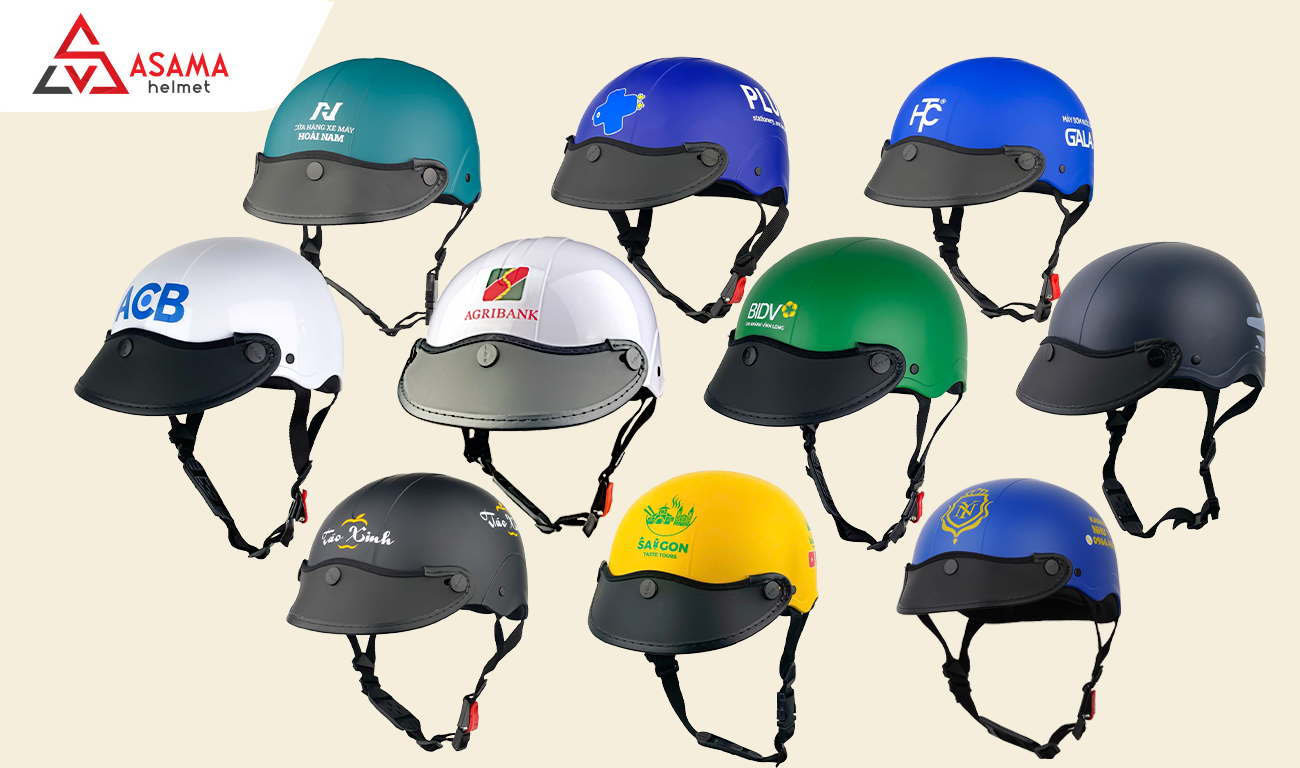 Đặt mũ bảo hiểm giá xưởng tại ASAMA Helmet