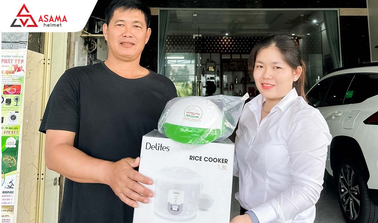 Ý tưởng quà tặng tri ân khách hàng với Nón Bảo Hiểm Thương Hiệu
