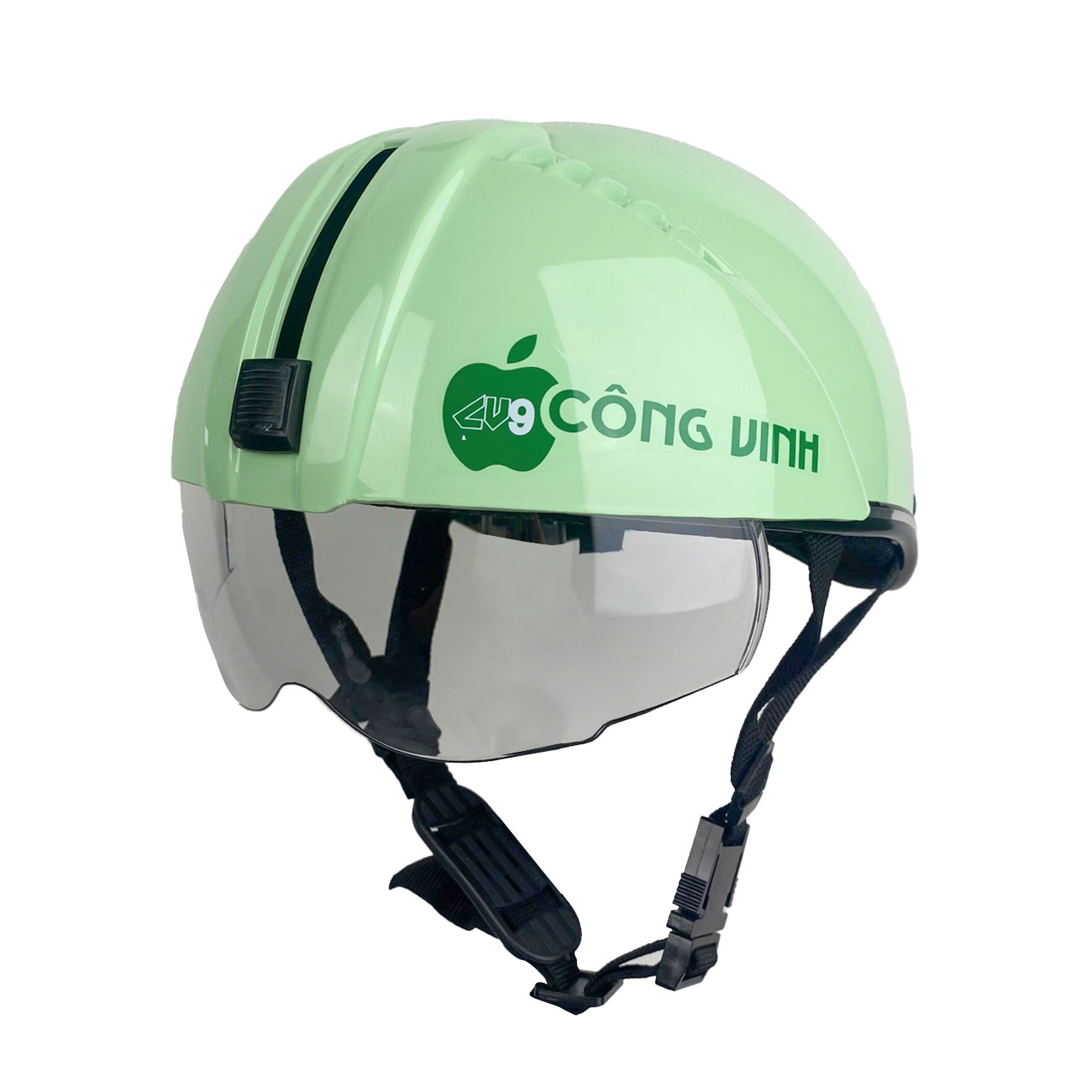 Mũ bảo hiểm kính âm A152 Công Vinh Apple