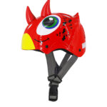 Mũ bảo hiểm trẻ em khủng long đỏ