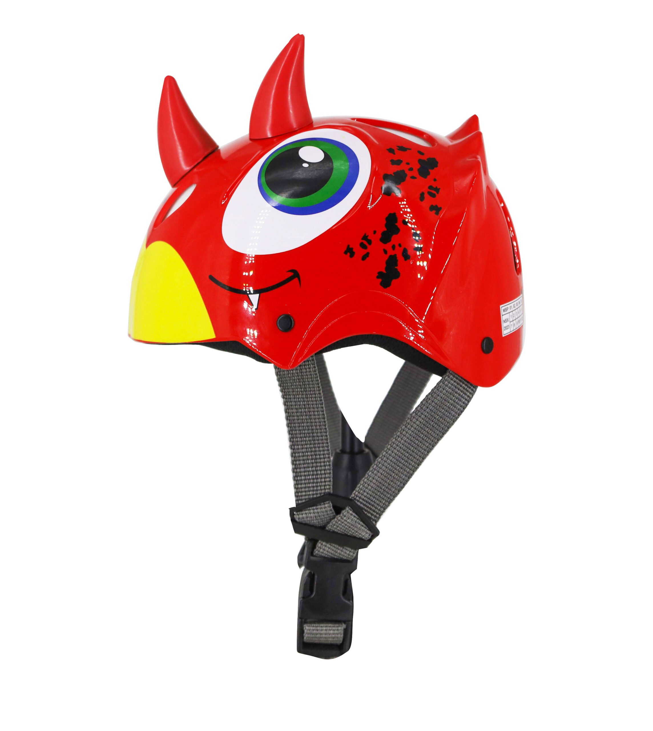 Mũ bảo hiểm trẻ em khủng long đỏ