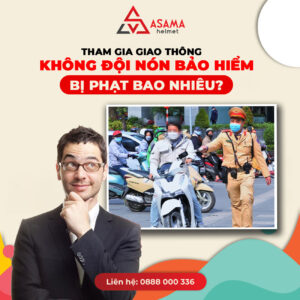 Lỗi không đội mũ bảo hiểm phạt bao nhiêu tiền? Quy định, mức cụ thể