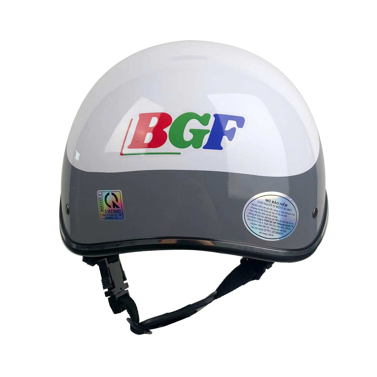 Mũ bảo hiểm 1/2 A103 BGF trắng