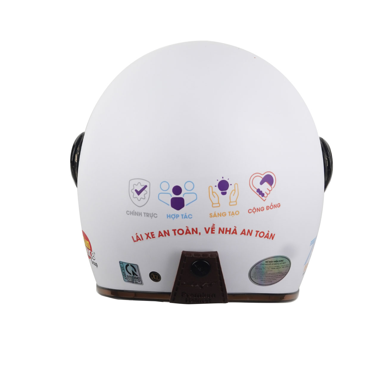 Mũ bảo hiểm 3/4 có kính A317 SunRice Group