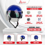 Mũ bảo hiểm nửa đầu có kính A108 EVN VN