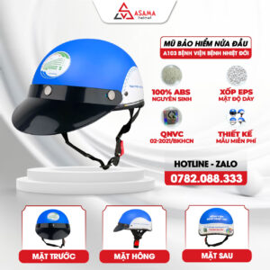 Mũ bảo hiểm nửa đầu A103 Bệnh viện Bệnh Nhiệt đới